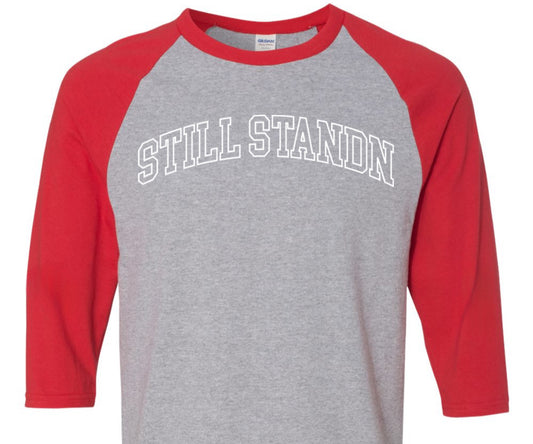 College 3/4-Sleeve Baseball Tee