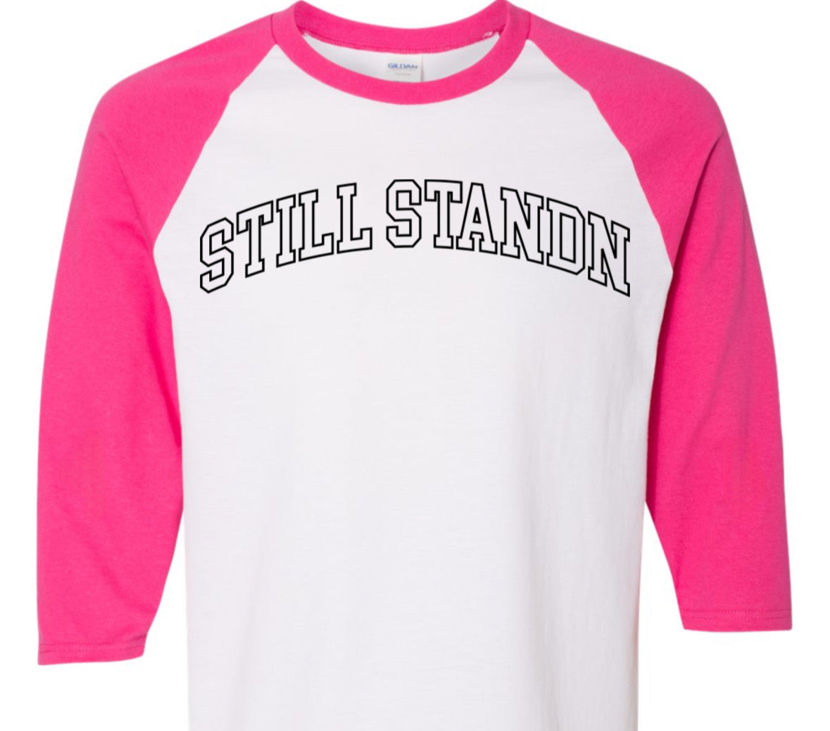 College 3/4-Sleeve Baseball Tee