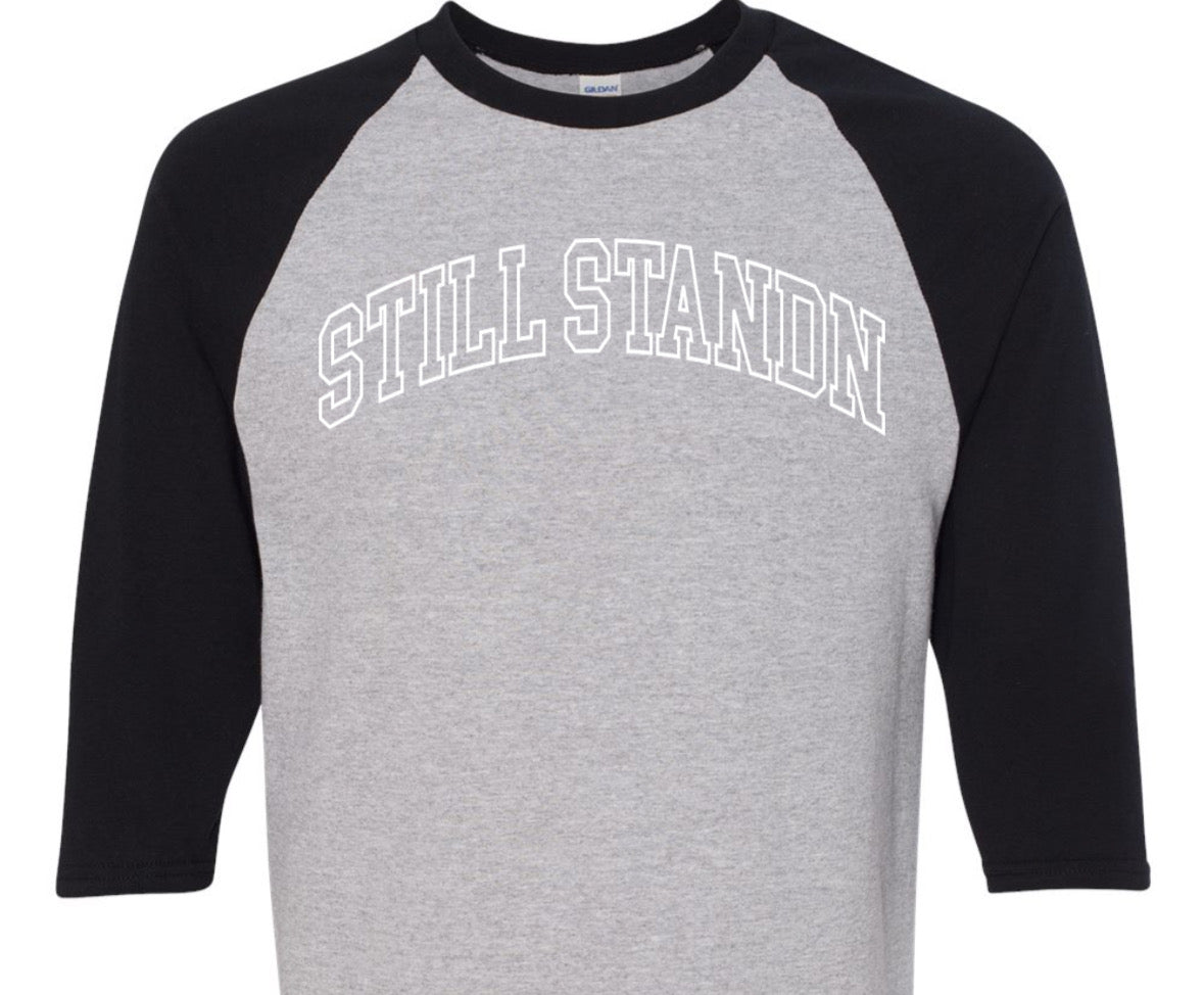 College 3/4-Sleeve Baseball Tee