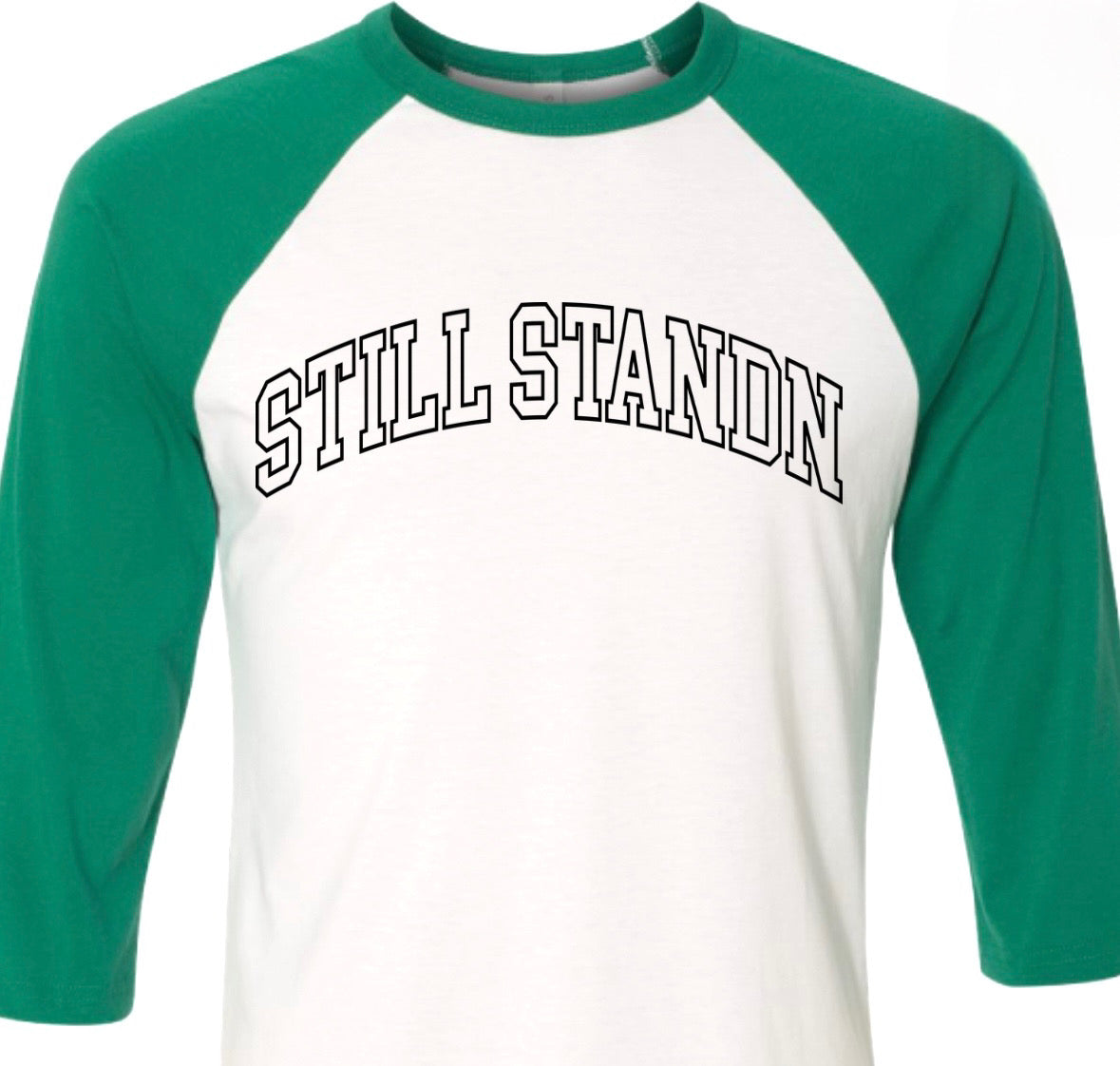 College 3/4-Sleeve Baseball Tee