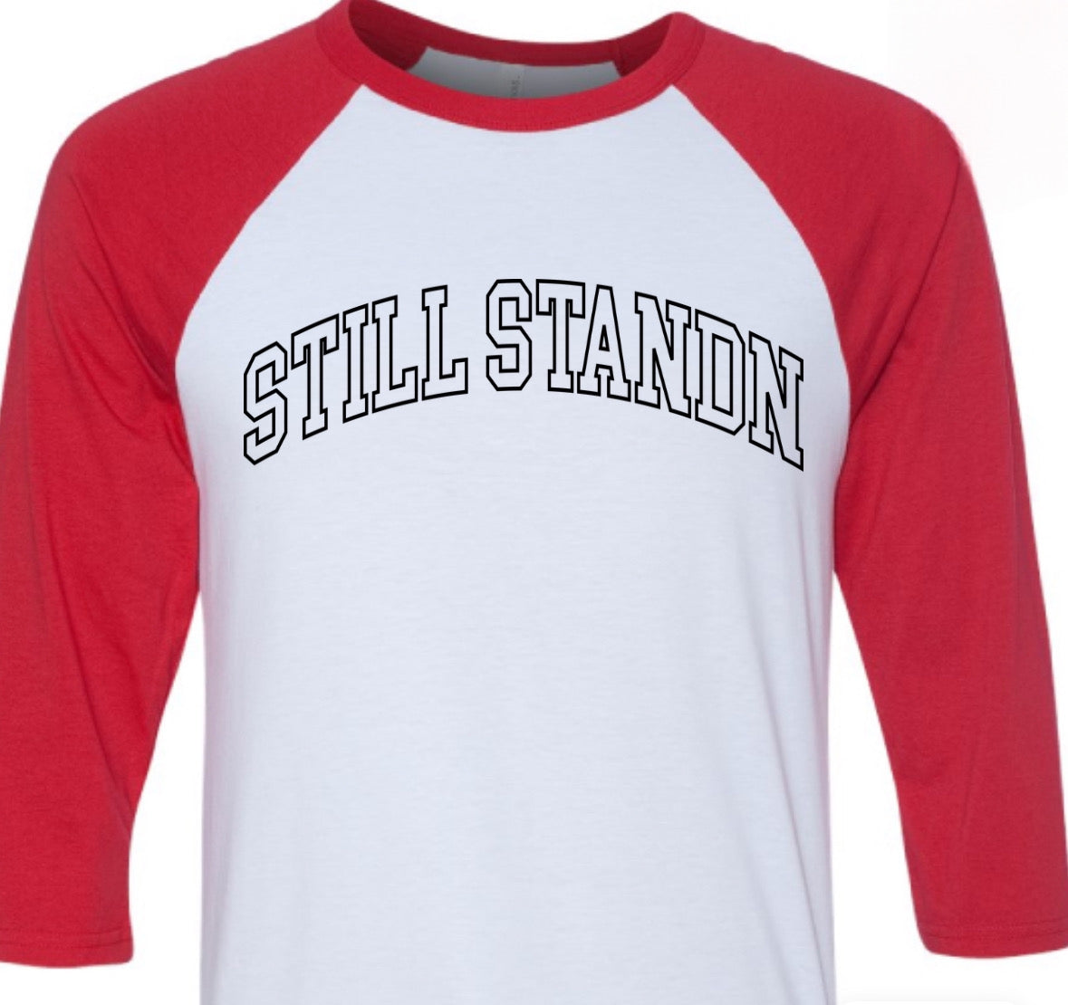 College 3/4-Sleeve Baseball Tee