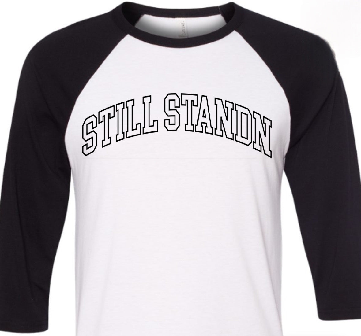 College 3/4-Sleeve Baseball Tee